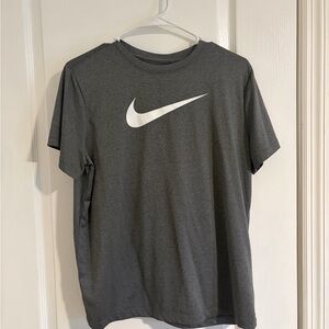 Nike Heather Gray Dri-FIT Shirt